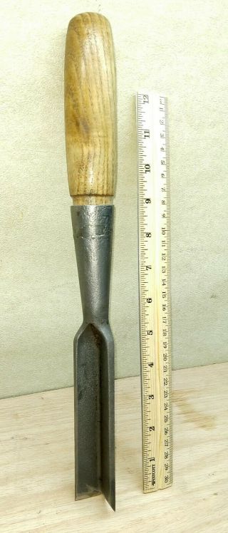 Old Wood Carving Tools Vintage 15/16 " Corner Socket Chisel