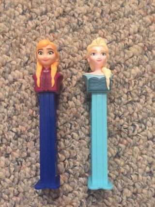 Pez Dispenser Frozen Elsa And Anna