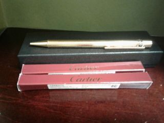 Must De Cartier Gold Plated Ballpoint Pen