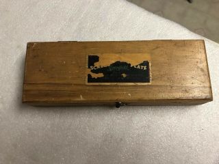 Vintage Greenfield Tap And Die Set W/wood Box