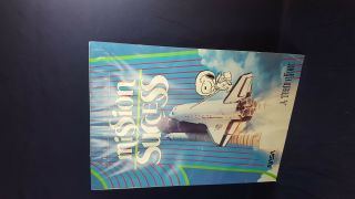 Nasa Priority One Mission Success Snoopy Mfa Space Shuttle Poster 30x21.  5 "