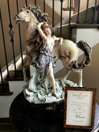 Mib Giuseppe Armani Artemis 126c Figurine Statue Horse Box Le 359/5000