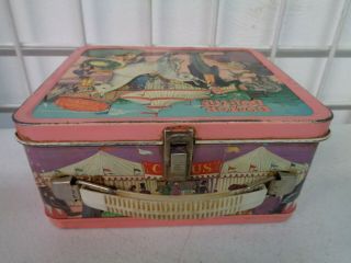 VINTAGE ALADDIN DOCTOR DOLITTLE METAL LUNCHBOX NO THERMOS 5