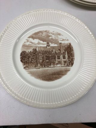 Wedgwood Old London Views Middle Temple Hall Vintage 1941 Plate 1st Ed.