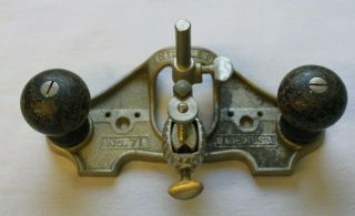 Vintage Stanley No.  71 Router Plane Open Throat