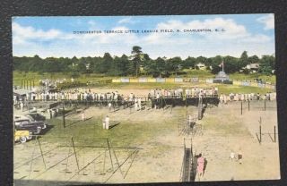 North Charleston,  Sc Little League Field Post Card 1940’s