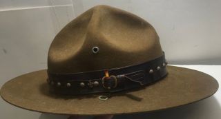 Vintage Bsa Boy Scouts Of America Scoutmasters Hat