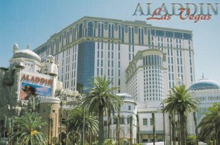 Aladdin Casino Las Vegas Nevada Postcard 2000 