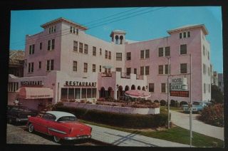 Vintage Postcard Of The Seville Hotel In Wildwood,  N.  J.