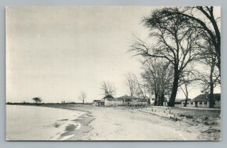 Woodland Beach Park Smyrna Delaware—rare Vintage Postcard 1950s