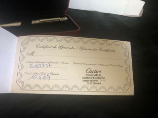 Cartier Bille DDC Happy Birthday Limited Edition Ballpoint Pen 9