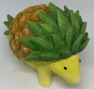 Enesco Home Grown Yellow Pineapple Hedgehog Figurine