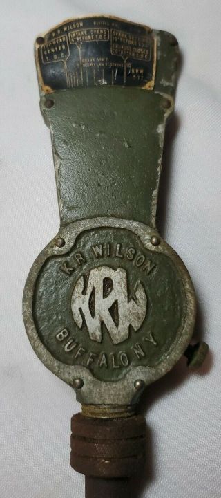 VINTAGE K.  R.  WILSON Tool Ford Rare in wood case 2