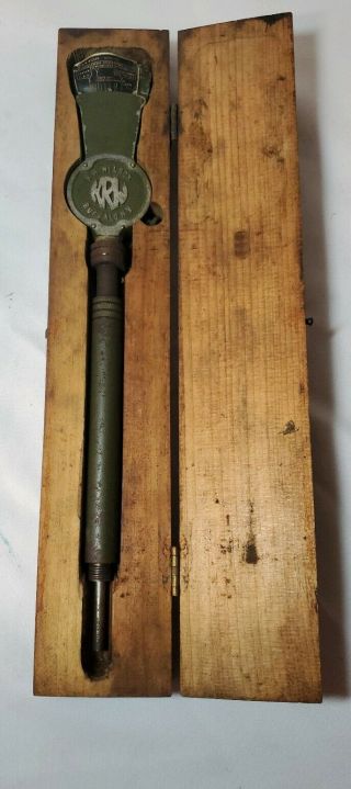 VINTAGE K.  R.  WILSON Tool Ford Rare in wood case 6