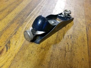 Vintage STANLEY Low Angle Block Plane No 60 - 1/2 • ANTIQUE Woodworking Tools ☆USA 4