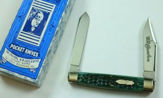 Case Classic Moose Folding Knife - 62075 - Moss Bottom Green Bone -