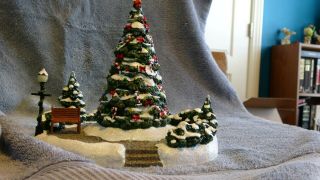 Kinkade Hawthorne Village - " Christmas Tree,  Oh Christmas Tree "