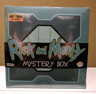 Funko Pop Rick And Morty Mystery Box Hot Topic Exclusive Young Rick