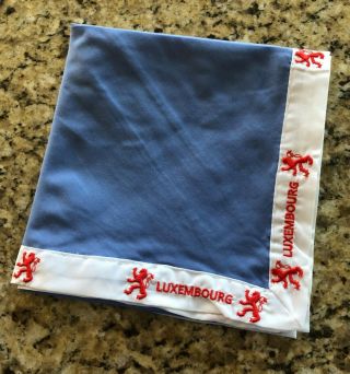 World Scout Jamboree 2019 Official Contingent Neckerchief: Luxembourg