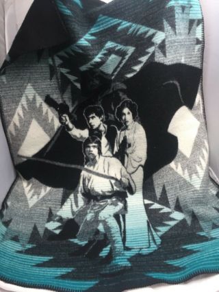 Limited Edition Pendleton Star Wars Padawan Hope Turquoise Blanket 32 X 44