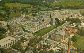 Postcard The University Of Michigan Medical Center,  Ann Arbor,  Mi