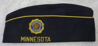 Vintage American Legion U.  S.  Veteran Overseas Cap - Minnesota 7 1/8