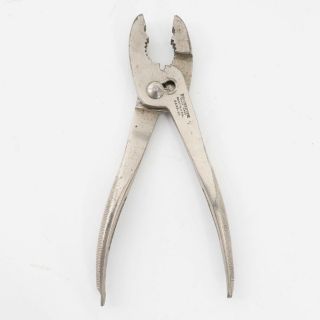 Vintage Winchester 2498 Slip Joint Pliers Adjustable Multi - Grip Factory 2nd