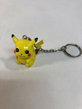 Vintage 1999 Nintendo Pokemon Pikachu Keychain