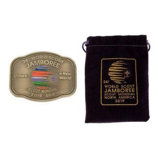 2019 World Jamboree Limited Edition Belt Buckle (402 Of 2500) -