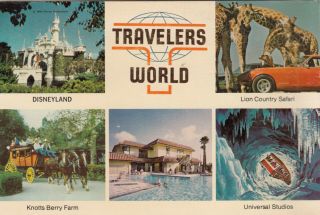 Anaheim,  California,  60 - 70s ;travelers World Rv Park,  Close To Disneyland