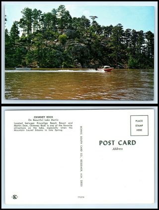 Alabama Postcard - Lake Martin,  Chimney Rock O13