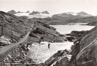 Sognefjellsveien Sognefjellsvegen Norway Norge Normann Photo Postcard 1940s