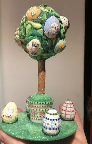 Patricia Breen Le Printemps Topiary Easter Sculpture Mini Eggs