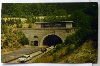 Blue Mountain Tunnel,  Pa.  Turnpike Postcard G829