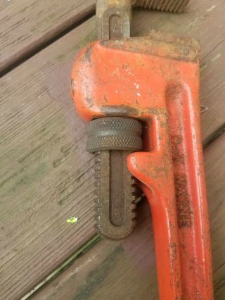 Rare Vintage S - K WAYNE TOOLS Pipewrench in really shape Collectable 5