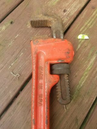 Rare Vintage S - K WAYNE TOOLS Pipewrench in really shape Collectable 6