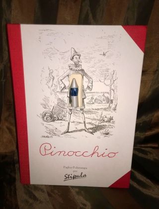 Stipula Pinocchio Limted Edition Fountain Pen With Carlo Collodi Book