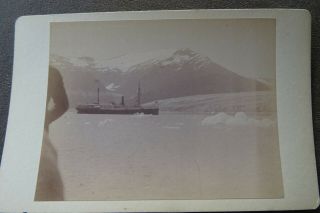 4 1880 ' s Photographs CDV CABINET CARD ALASKA YUKON ANCON SHIP JAMES CARROLL Capt 8