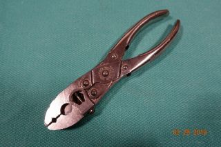 Sargent & Co.  6 1/2 " Round Belt Pliers With Cutter & Punch For Treadle Machines