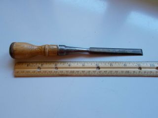 Vintage Keen Kutter Socket Chisel 1/2 Inch Wide Blade Wood