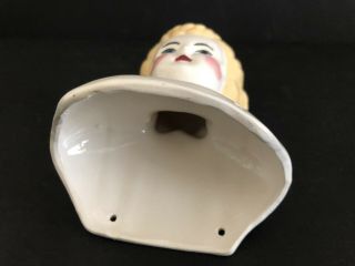 Vintage Porcelain Lady Doll Head Shoulder Bust 5.  5 