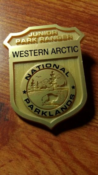 Very Rare National Park Service Junior Ranger Badge - Western Arctic