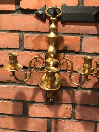 Brass Candle Holders / Scones 2