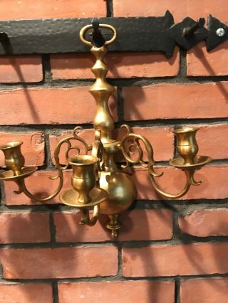 Brass Candle Holders / Scones 3