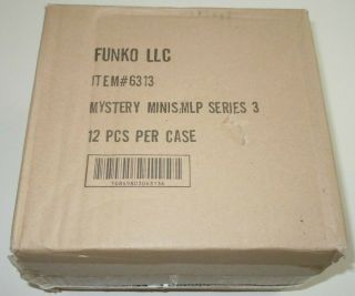 My Little Pony Series 3 Mystery Minis Case 12 Blind Boxes Funko Mlp