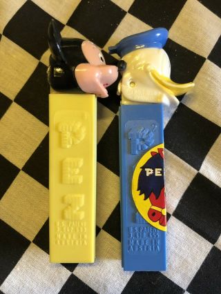NF Vintage Pez Donald Duck & Mickey Mouse 3