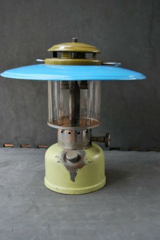 Old Campway Pressure Lantern With Shade 1950 