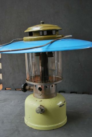Old Campway Pressure lantern with shade 1950 ' s 2