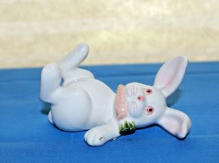 Vintage Fitz and Floyd Acrobat Bunny Rabbits Hand Painted Porcelain Figurines 5