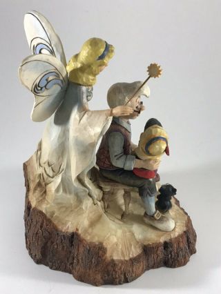 Jim Shore Disney Pinocchio Wishing Upon A Star Figurine 4023575 2